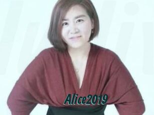 Alice2019
