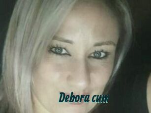 Debora_cum