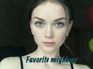 Favorite_neighbour
