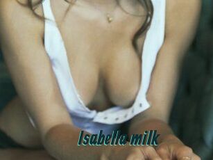 Isabella_milk