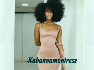 Kahannamontrese