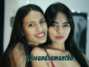 Kloeandsamantha