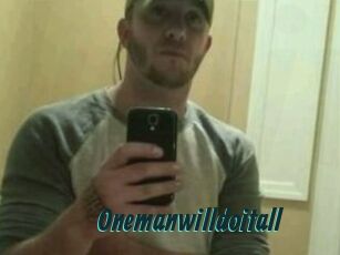 Onemanwilldoitall