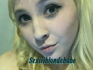 Sexiiiblondebabe